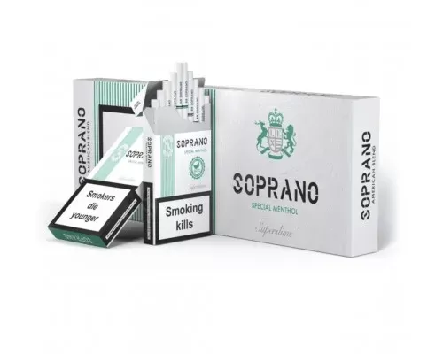 Soprano Menthol Superslims (Сопрано Ментол Суперслимс)